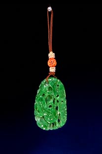 Green Jadeite Pendant