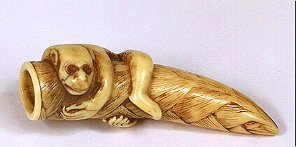 Ivory Monkey Netsuke