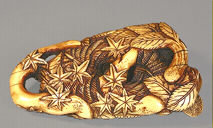 Reverse: Ivory Boar Netsuke