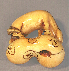 Reverse: Ivory Horse Netsuke