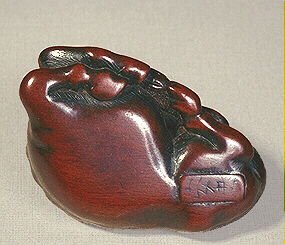 Reverse: Wood Horse Netsuke