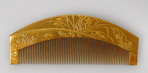 Lacquer Butterfly Comb